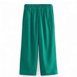 Athleta Echo Wide Crop Pant NWT. Size 4 Petite